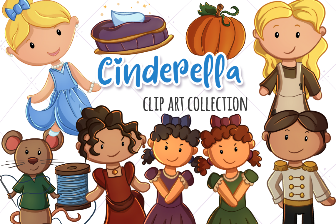 Glass Slipper Clip Art Collection example image 1