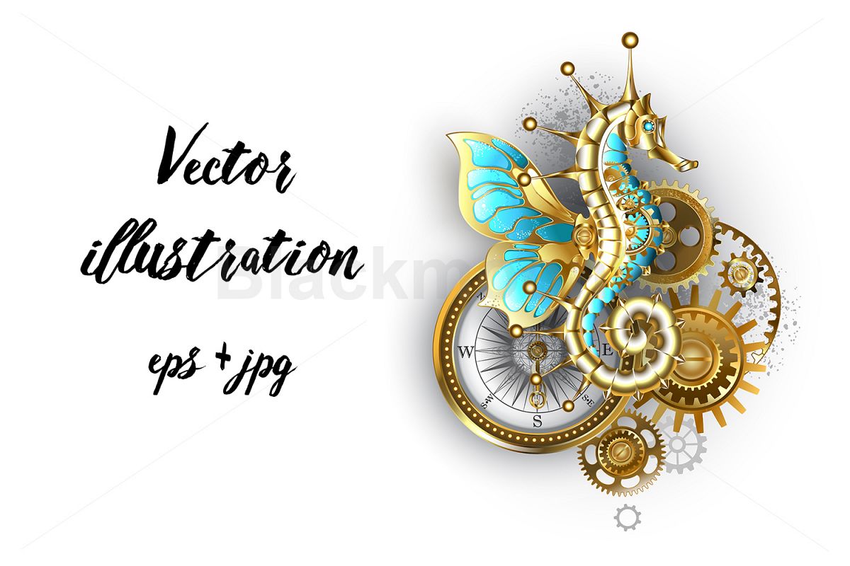 Mechanical Seahorse example image 1