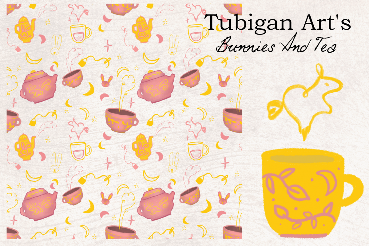 30 Bunnies and Tea Elements perfect for product packaging example image 1