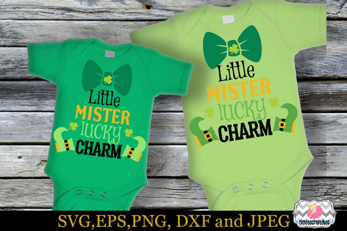 St Patrick's Day Little Mister Lucky Charm example image 1