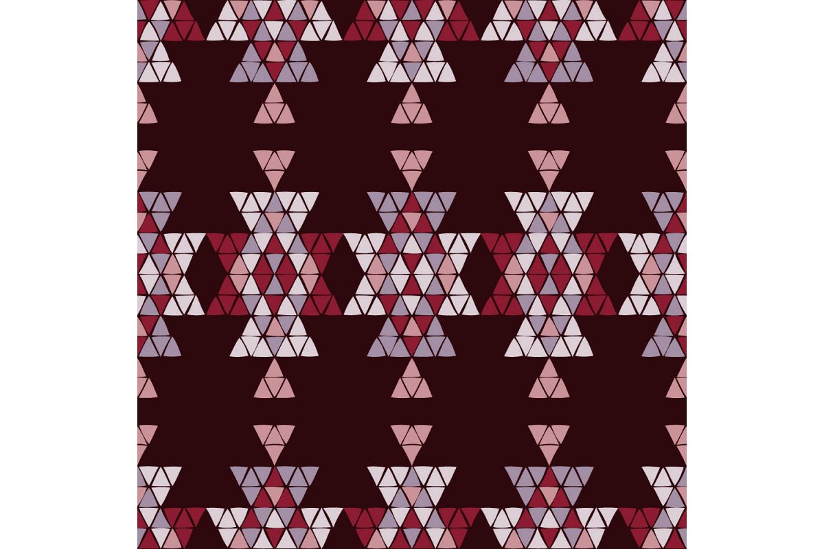 Ethnic boho ornament. Set of 10 seamless patterns. example image 1