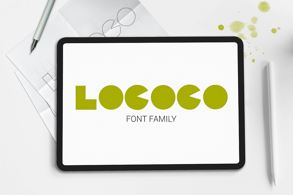Lococo Font Family example image 1