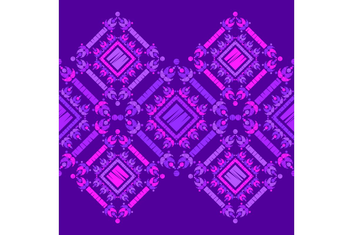Ethnic boho ornament. Set of 10 seamless patterns. example image 1