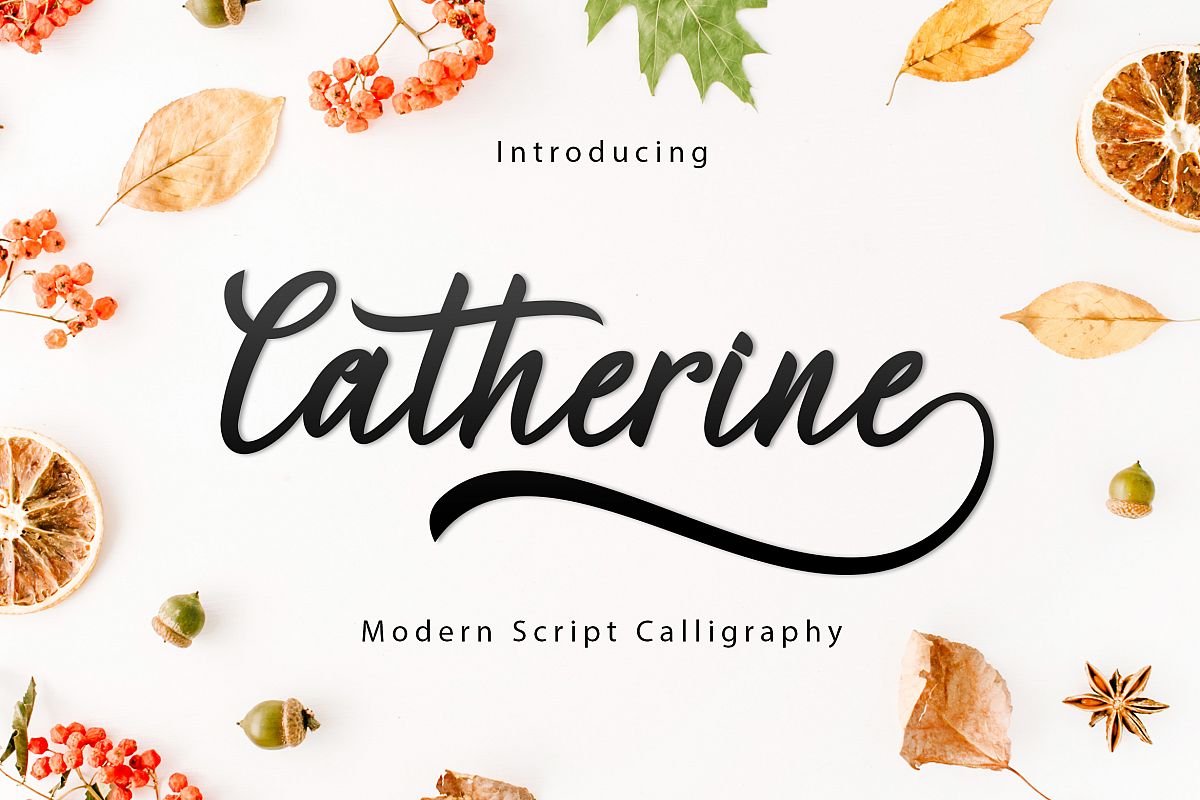 Catherine Script example image 1