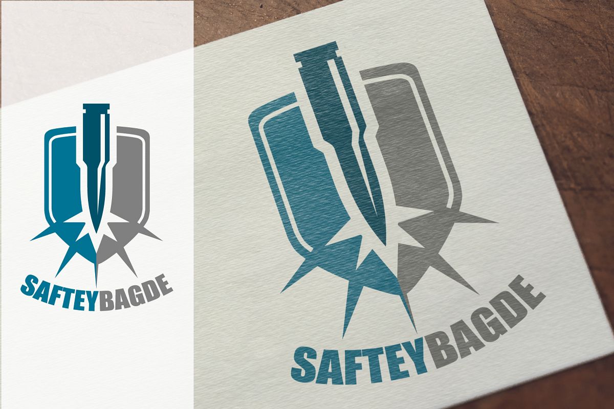 Safety Badge Logotype & Icon example image 1