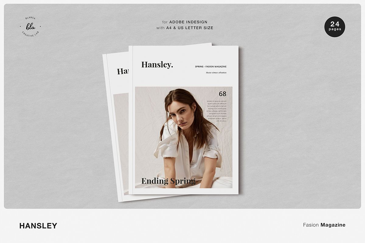 HANSLEY Fasion Magazine example image 1