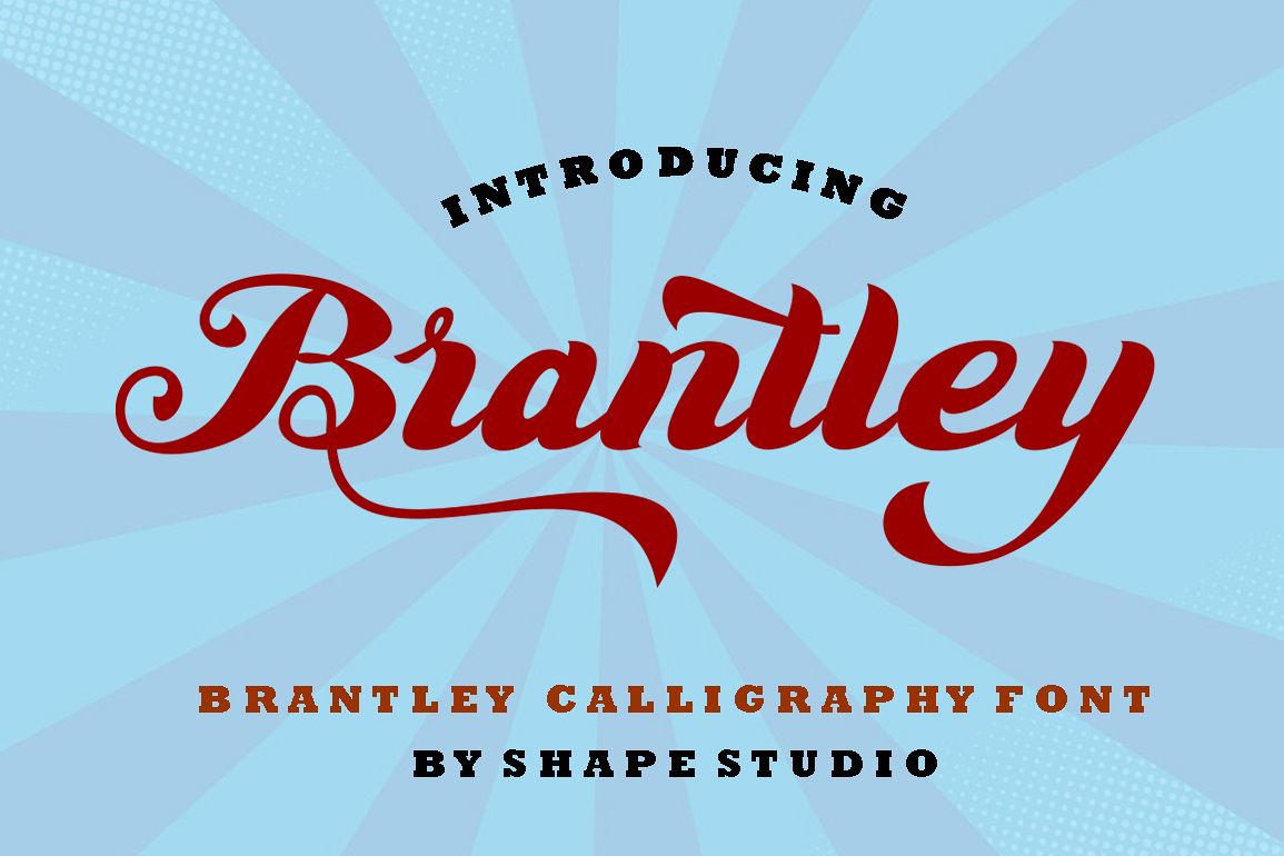 Brantley Script example image 1