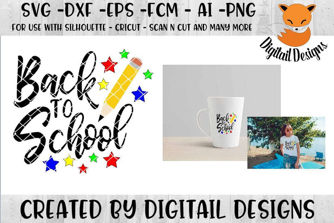 Download Back to School SVG for Silhouette, Cricut, Scan N Cut ...