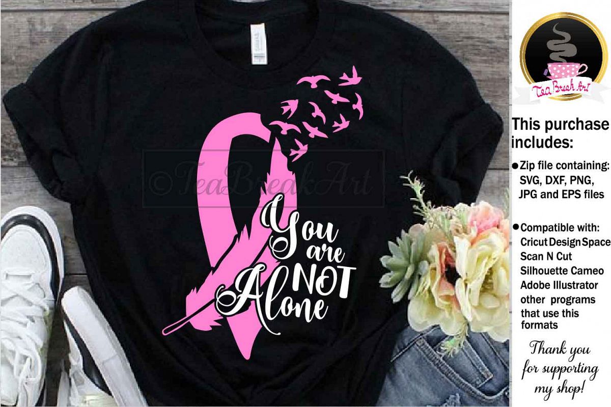 Breast Cancer Awareness Cutting Files 1094 example image 1