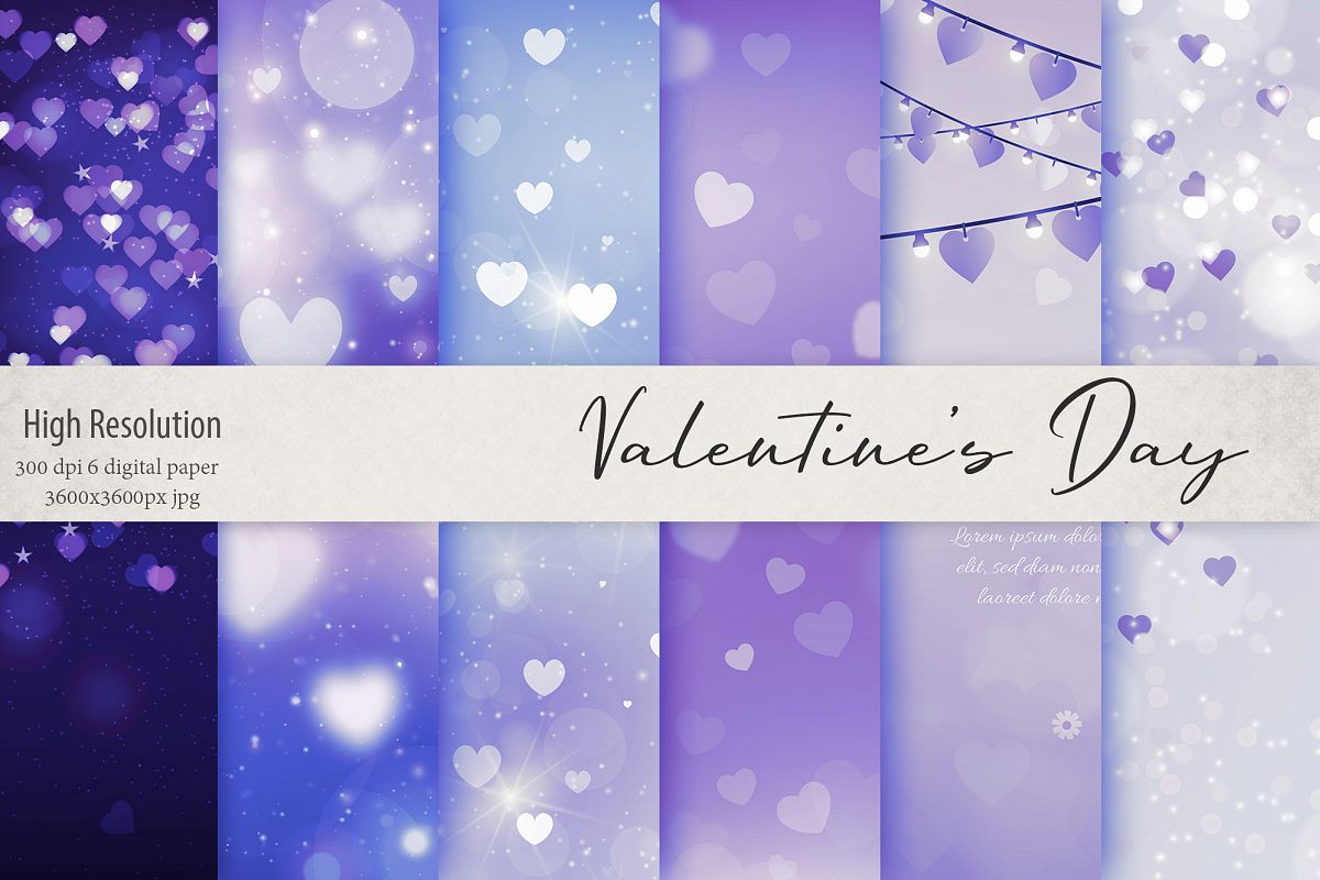 Valentine's Day Backgrounds example image 1