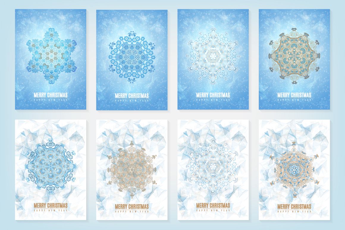 Set of Christmas cards example image 1