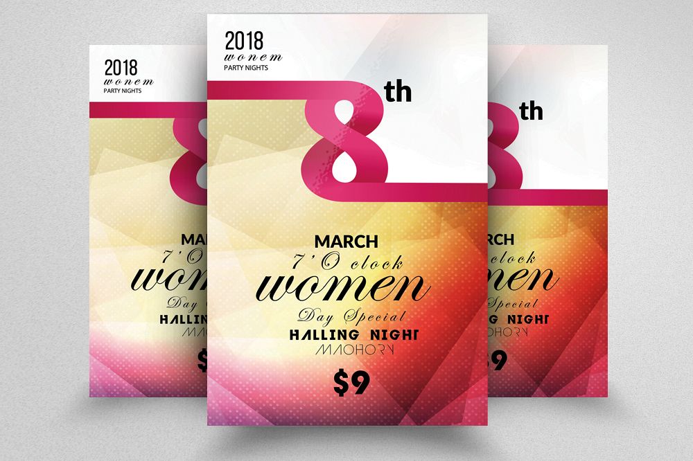 Women Day Flyer example image 1