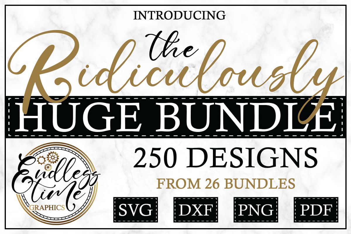 The Ridiculously Huge Bundle SALE - A Massive SVG Collection example image 1