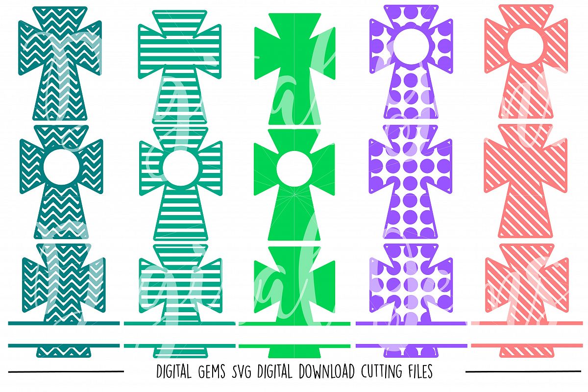 Cross SVG / PNG / EPS / DXF files example image 1