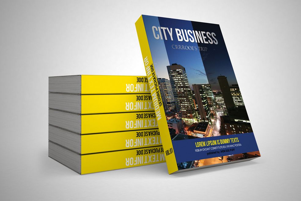 Book Cover Template example image 1
