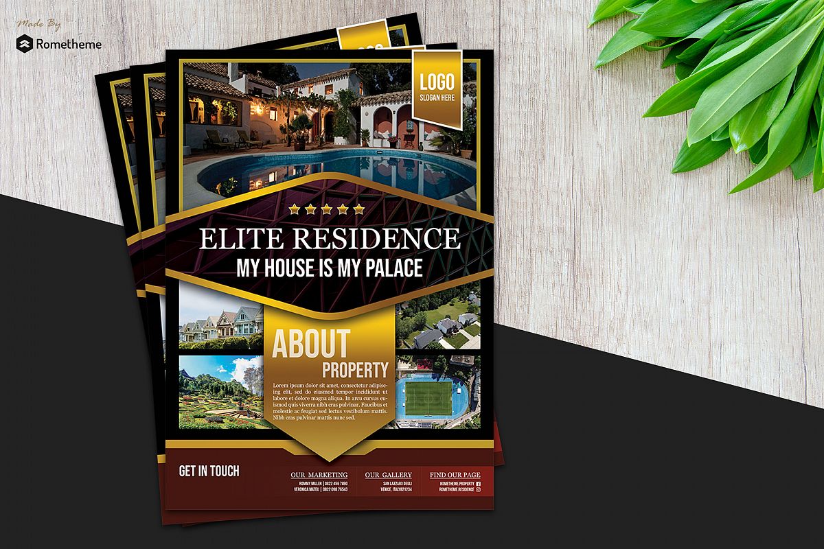 Real Estate Flyer vol. 01 example image 1