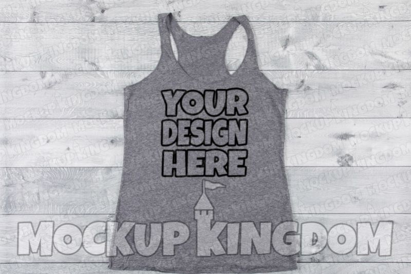 Tank Top mockup, Racerback Tank Mockup, Women's Tank Mockup example image 1