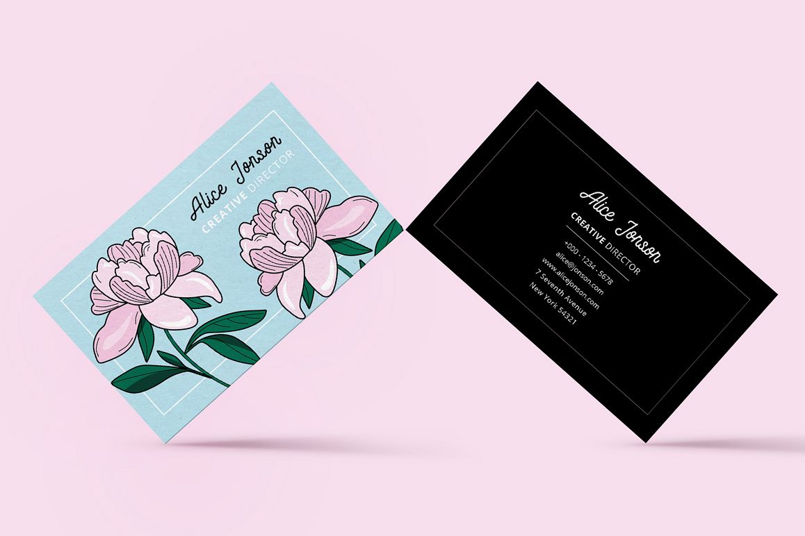 Botanical Business Card example image 1