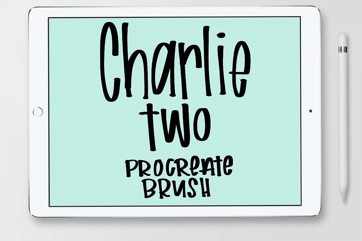 Procreate Hand Lettering Brush example image 1