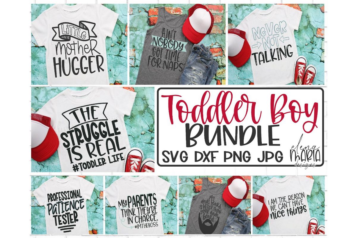 Toddler Svg Bundle | Kid Shirt Designs | Boy Humor example image 1