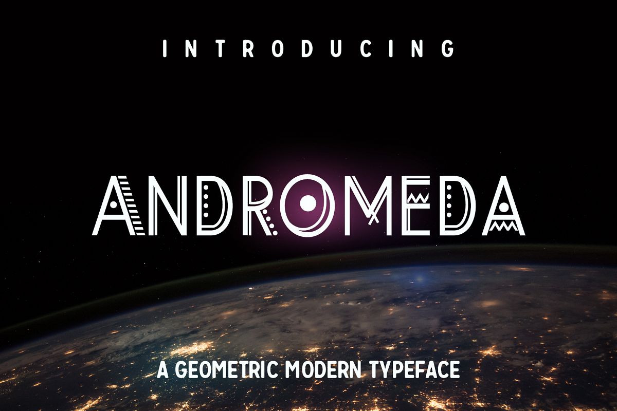 Andromeda Font example image 1