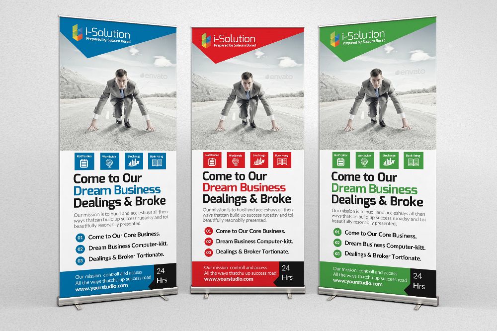 Business Innovation Roll Up Banners example image 1