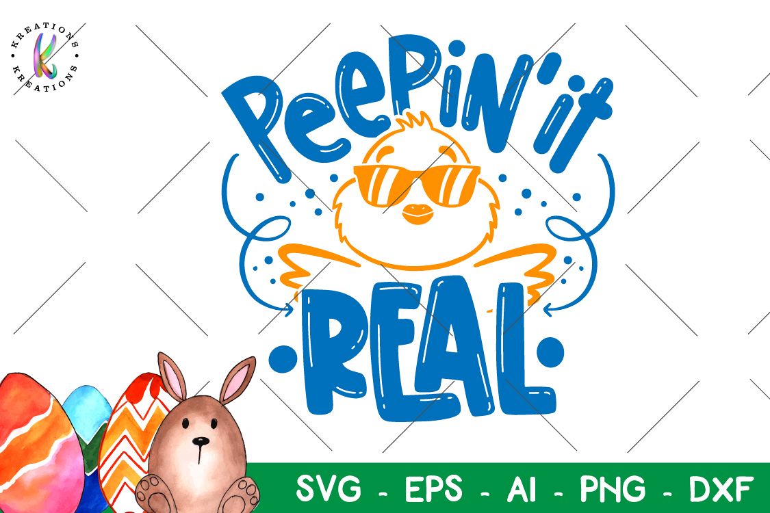 Download Easter svg Peepin'it Real svg Peeps svg Happy Easter (232973) | SVGs | Design Bundles
