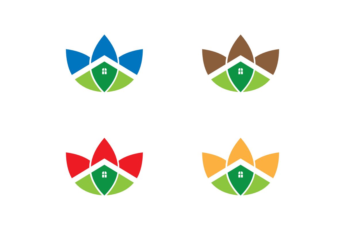 eco house logo example image 1