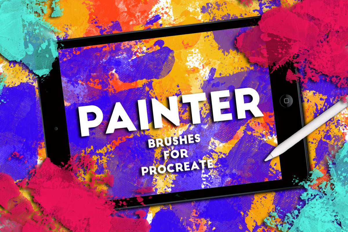 PAINTER BRUSHES FOR PROCREATE example image 1