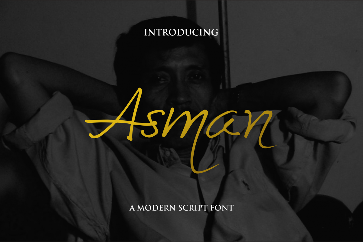 Asman Script example image 1