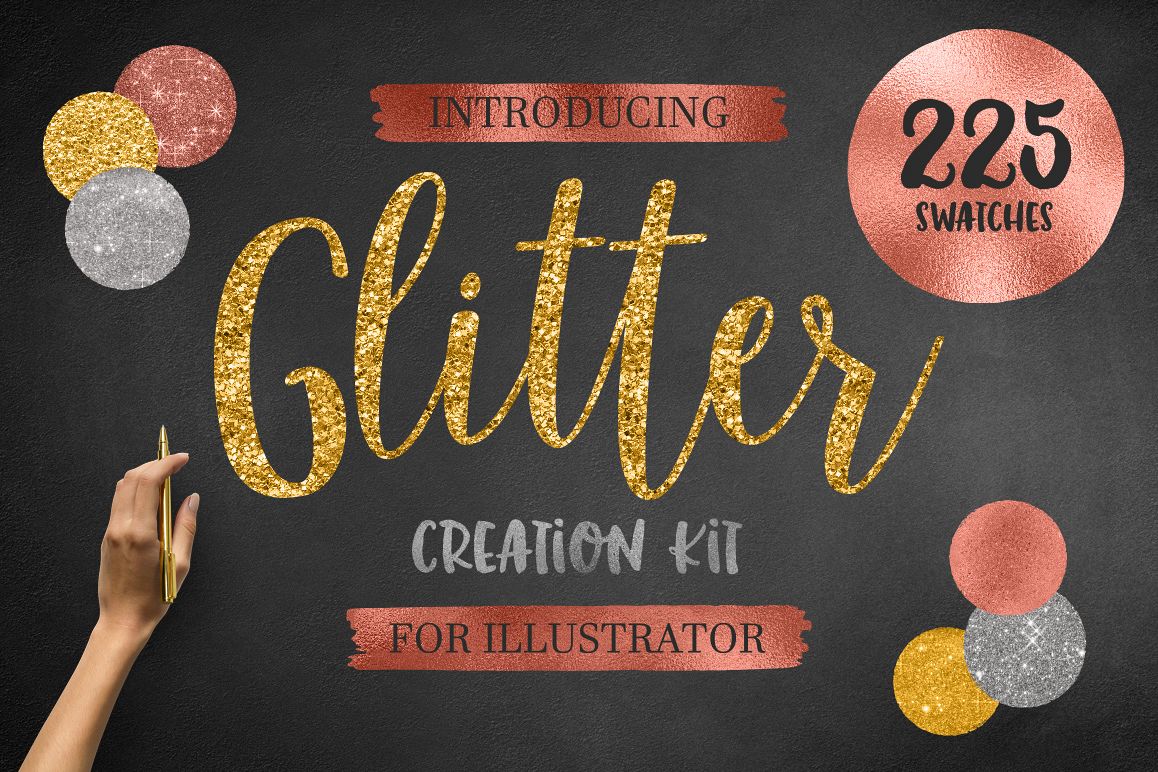 (AI) Glitter Creation Kit example image 1