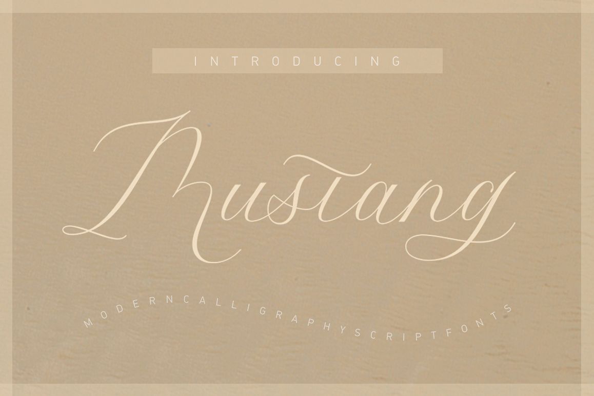 Mustang Script example image 1