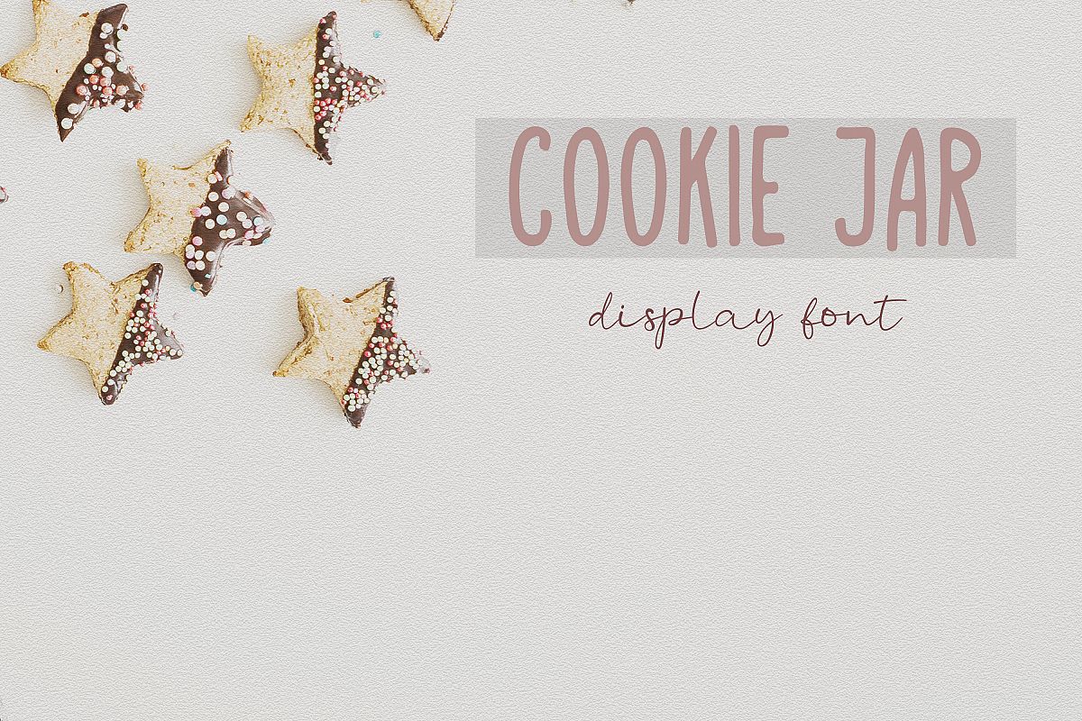 Cookie Jar font example image 1