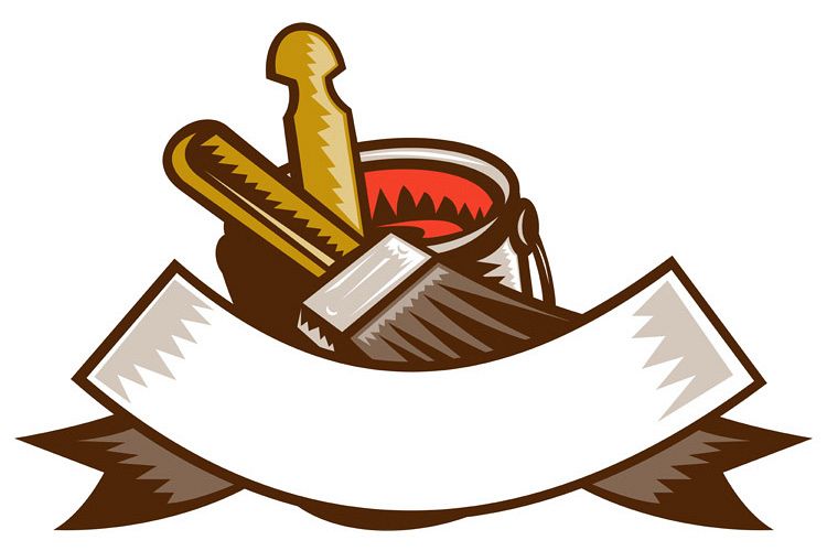paint brush stirrer tin can scroll example image 1