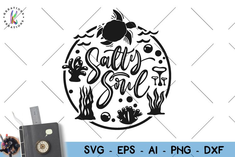 Download Salty Soul svg Sea turtle svg