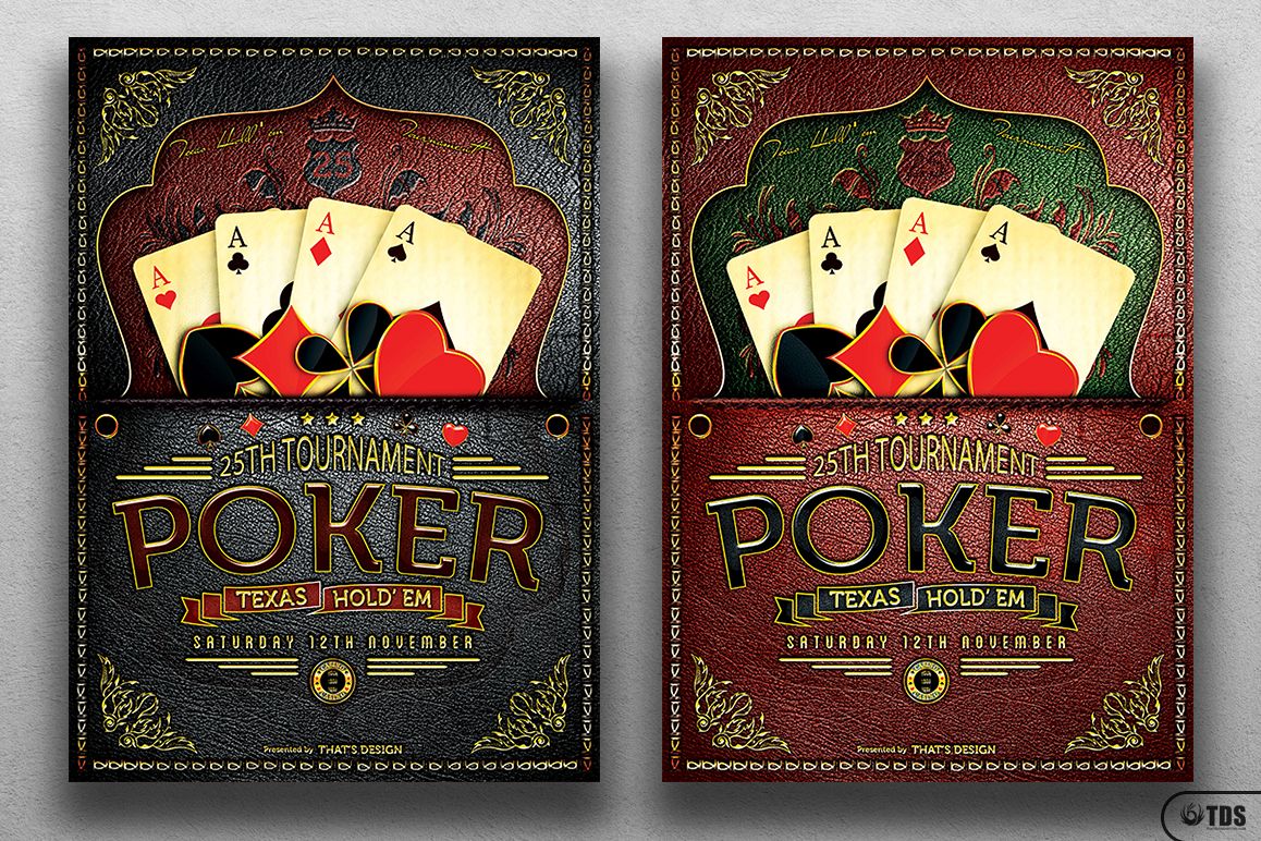 Poker Tournament Flyer Template example image 1