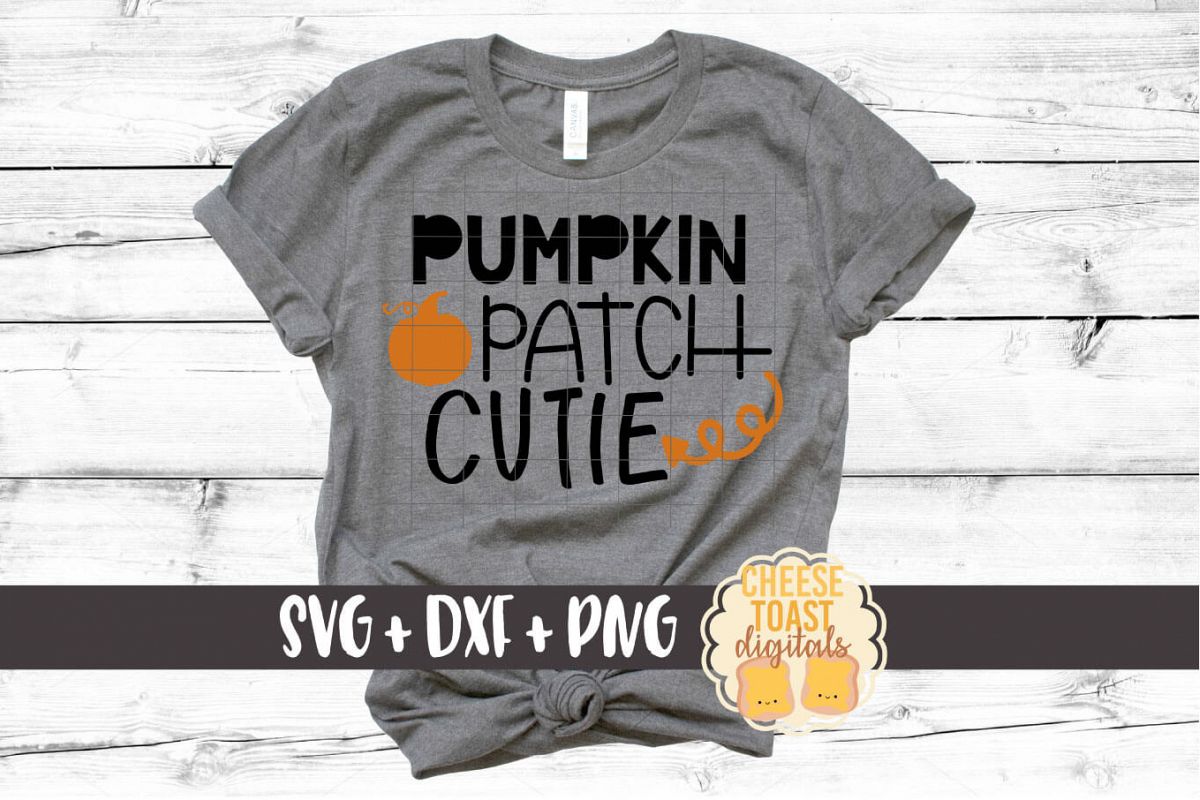 Pumpkin Patch Cutie - Fall SVG File example image 1