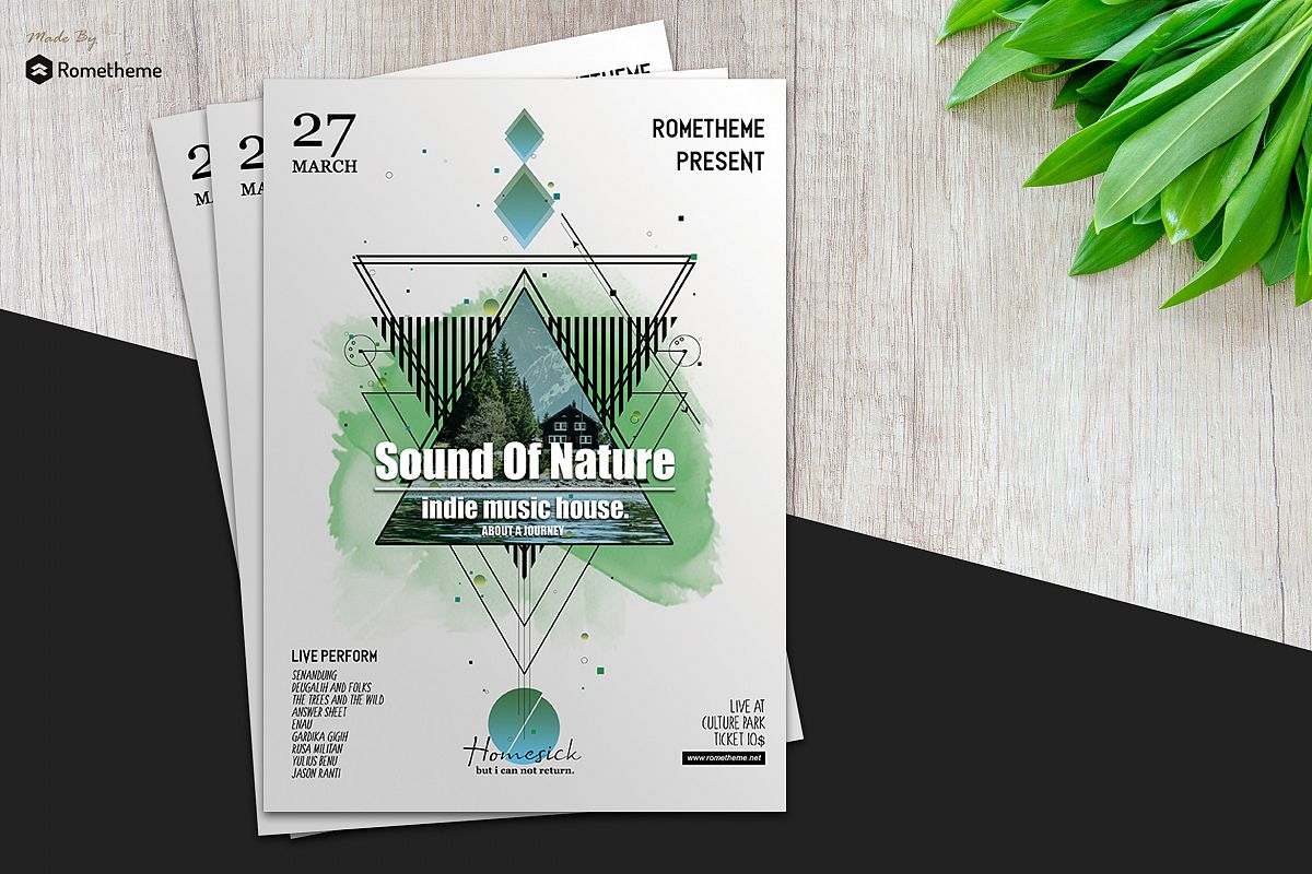 Music Flyer vol.03 example image 1