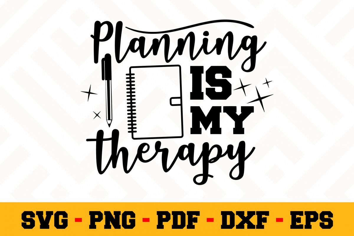 Planning SVG Design n495 | Planning SVG Planner File example image 1