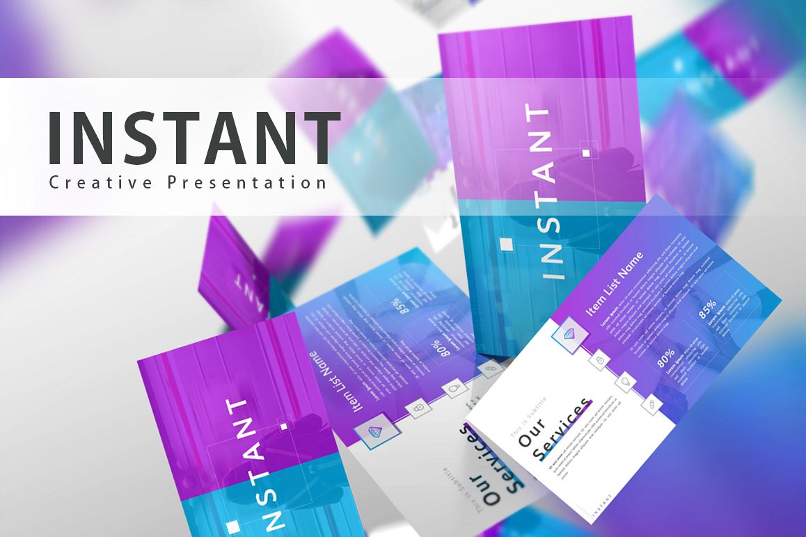 Instant Powerpoint Template example image 1