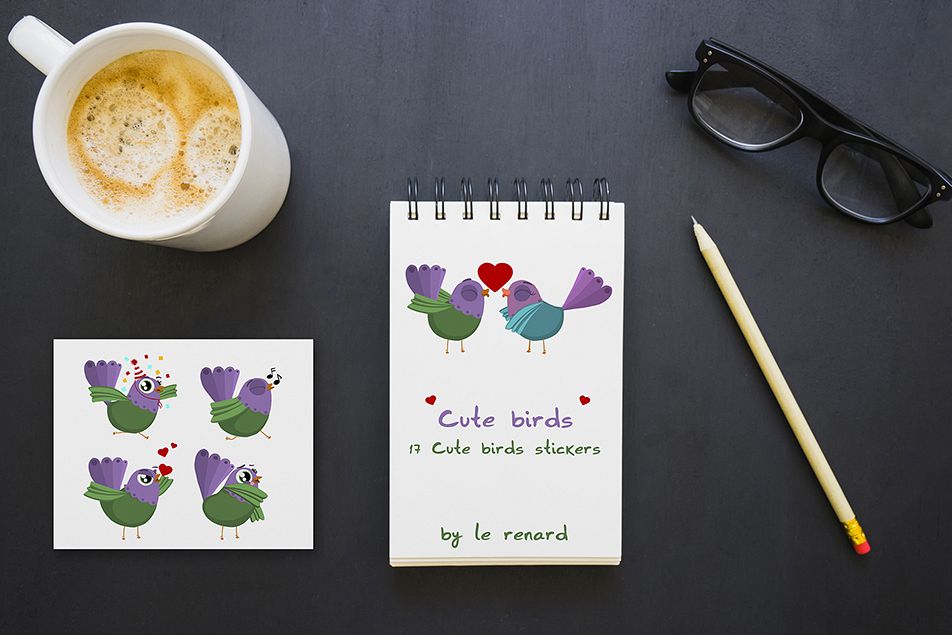 Cute Birds example image 1