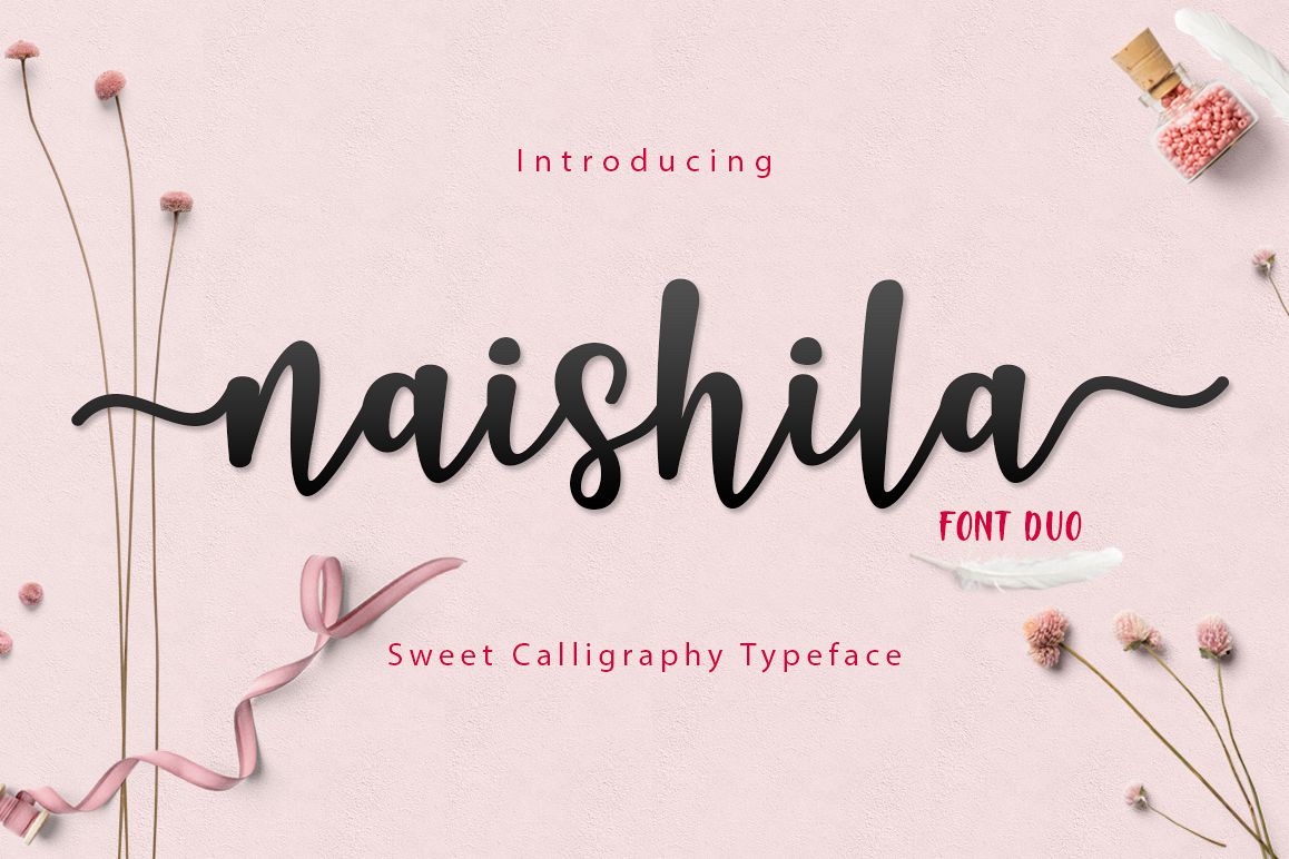 Naishila Font Duo example image 1