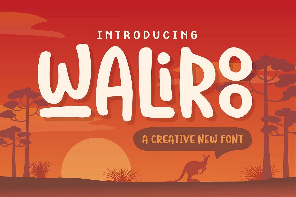 Waliroo Font example image 1