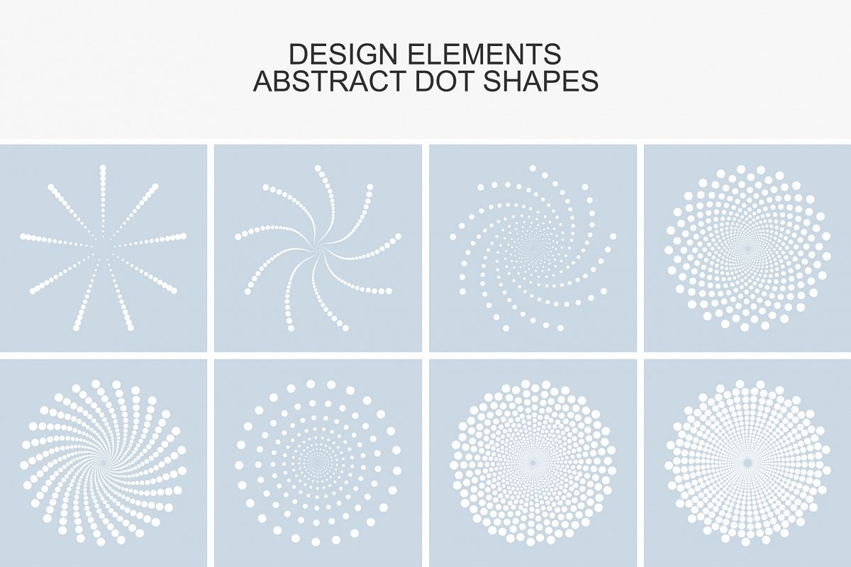 Dotted design elements. example image 1