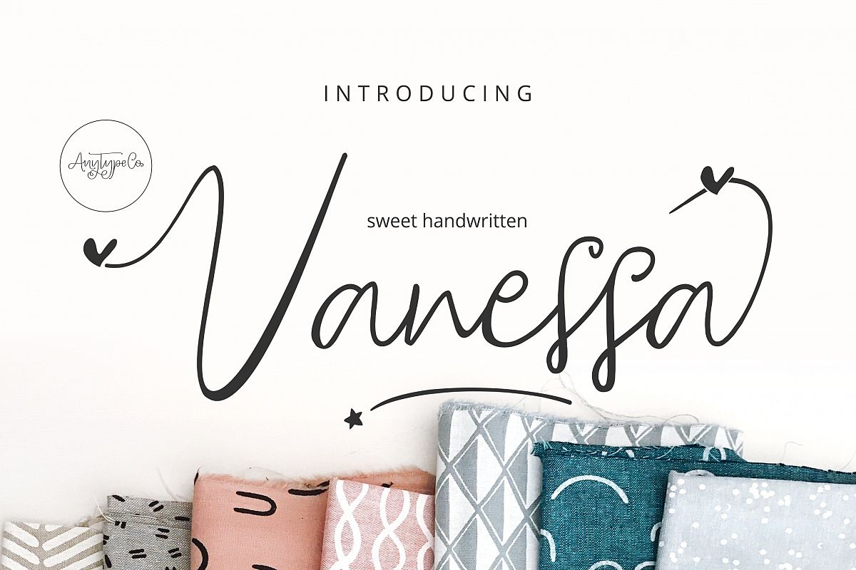 Vanessa Handwritten example image 1
