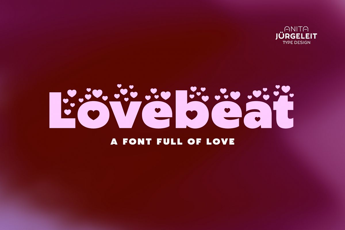 Lovebeat - Valentines Day Love Font example image 1