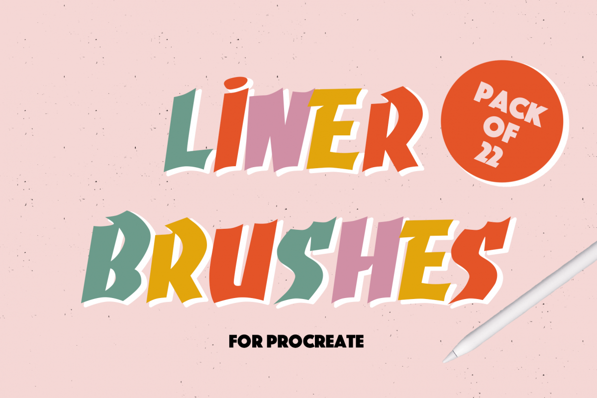 LINER BRUSHES FOR PROCREATE example image 1