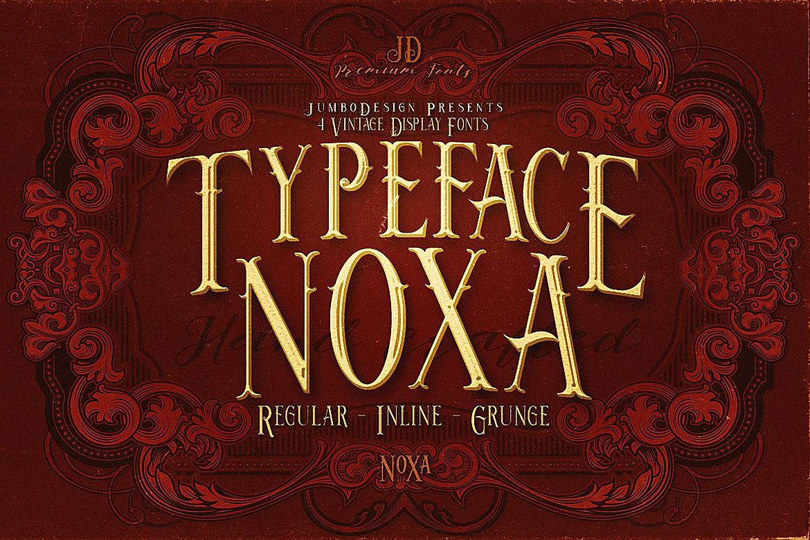 Noxa - Display Font example image 1