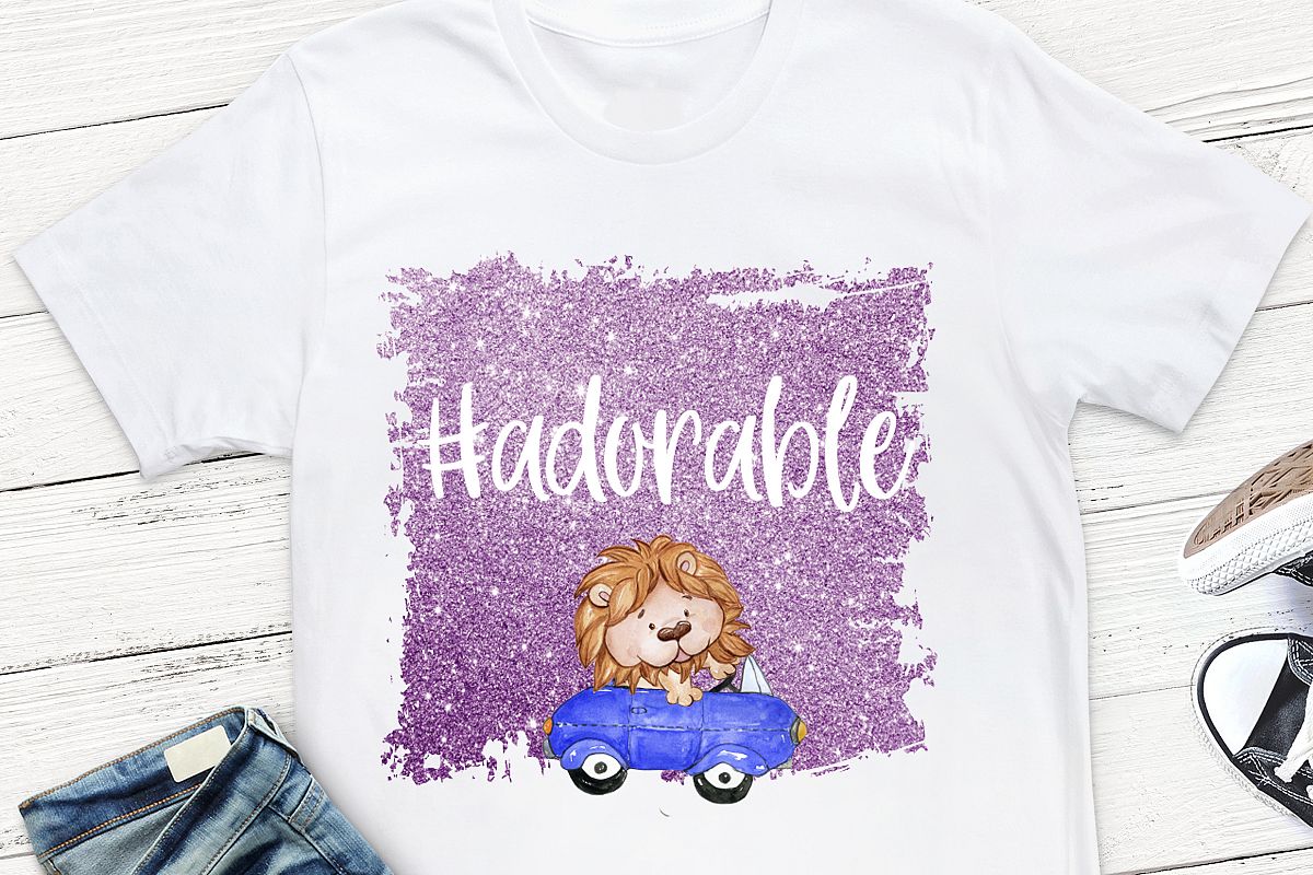 Adorable Sublimation Design, example image 1