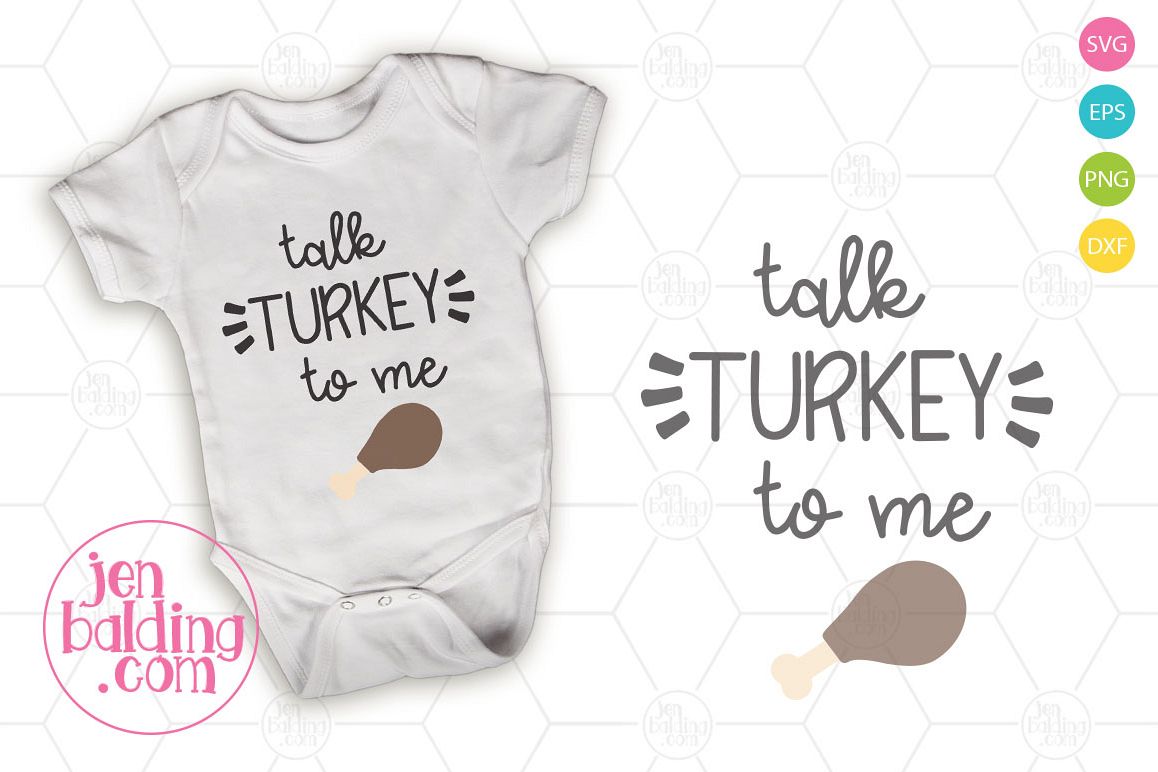 Talk Turkey To Me Thanksgiving SVG example image 1